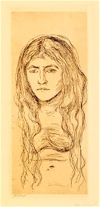 Edvard Munch Naked Girl Thielska 297M19a