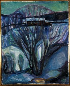 Edvard Munch - Winter Night - MM.M.00190 - Munch Museum
