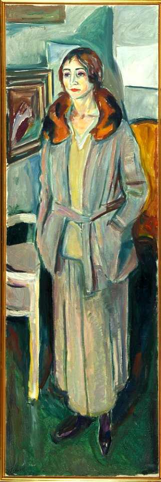 Edvard Munch - Woman in Grey - MM.M.00467 - Munch Museum