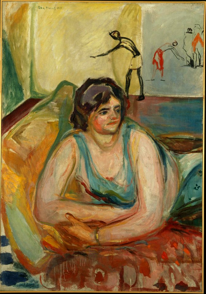 Edvard Munch - Woman Lying Down - MM.M.00307 - Munch Museum