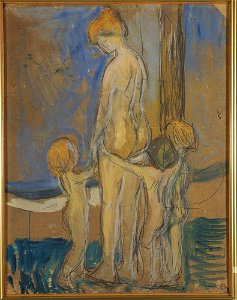 Edvard Munch - Woman with Children - MM.M.00138 - Munch Museum