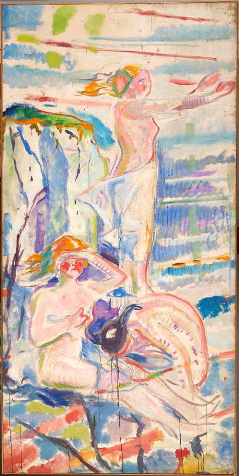 Edvard Munch - Women Turned towards the Sun - MM.M.00651 - Munch Museum