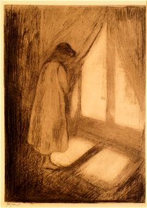 Edvard Munch The Girl at the Window Thielska 297M2