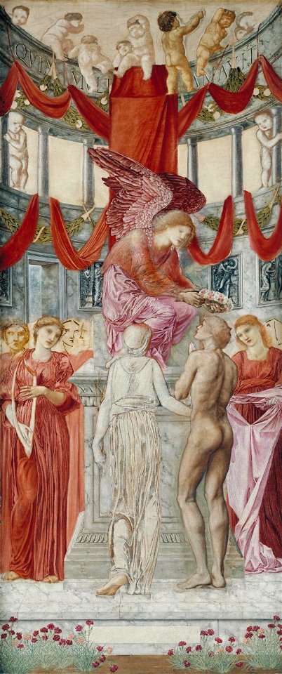 Edward Burne-Jones (1833-1898) - The Temple of Love - N03452 - National Gallery