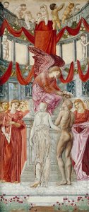 Edward Burne-Jones (1833-1898) - The Temple of Love - N03452 - National Gallery. Free illustration for personal and commercial use.