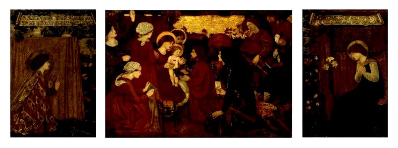Edward Burne-Jones (1833-1898) - The Annunciation and the Adoration of the Magi - N04743 - Tate