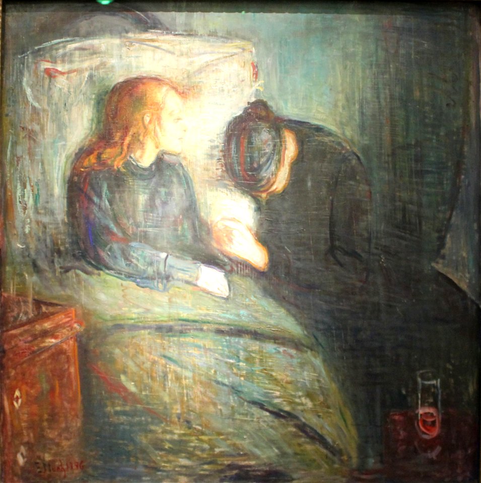 Edvard Munch The Sick Girl