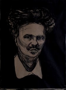 Edvard Munch August Strindberg Thielska 297M61