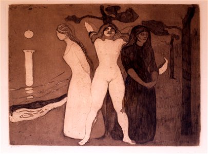 Edvard Munch The Woman Thielska 297M14
