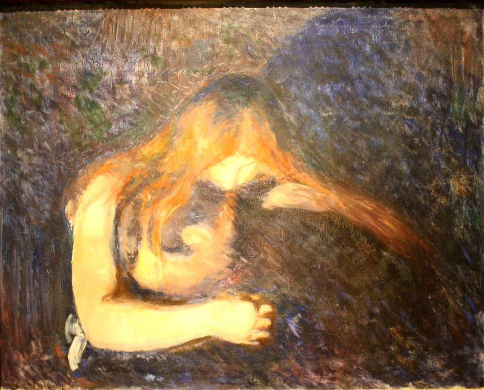Edvard Munch Vampire