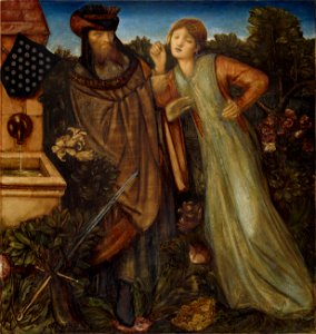 Edward Burne-Jones - King Mark and La Belle Iseult - Google Art Project. Free illustration for personal and commercial use.