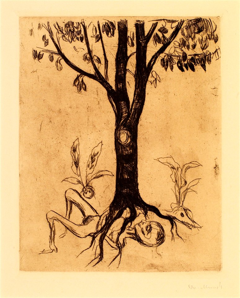 Edvard Munch Life and Death Thielska 297M43