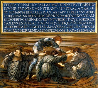 Edward Burne-Jones - Perseus and the Graiae, 1877-1880