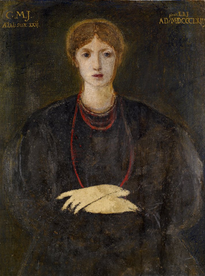 Edward Burne-Jones - Portrait of Georgiana Burne-Jones (1840-1920) - Google Art Project