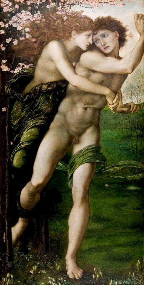 Edward Burne-Jones - Phyllis and Demophoon - Google Art Project