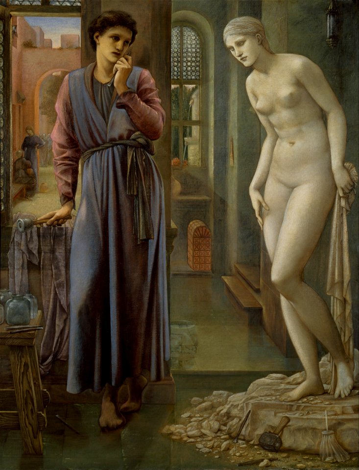 Edward Burne-Jones - Pygmalion and the Image - The Hand Refrains - Google Art Project