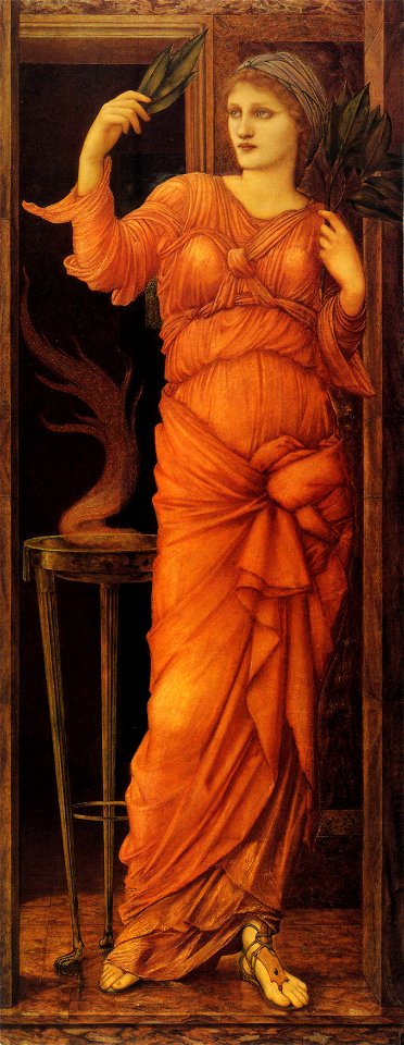 Edward Burne-Jones - Sibylla Delphica, 1868