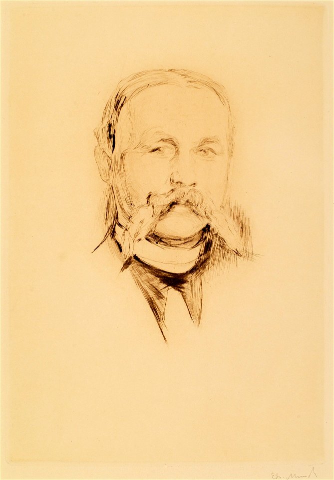 Edvard Munch Portrait of Dr. Seidel Thielska 297M16