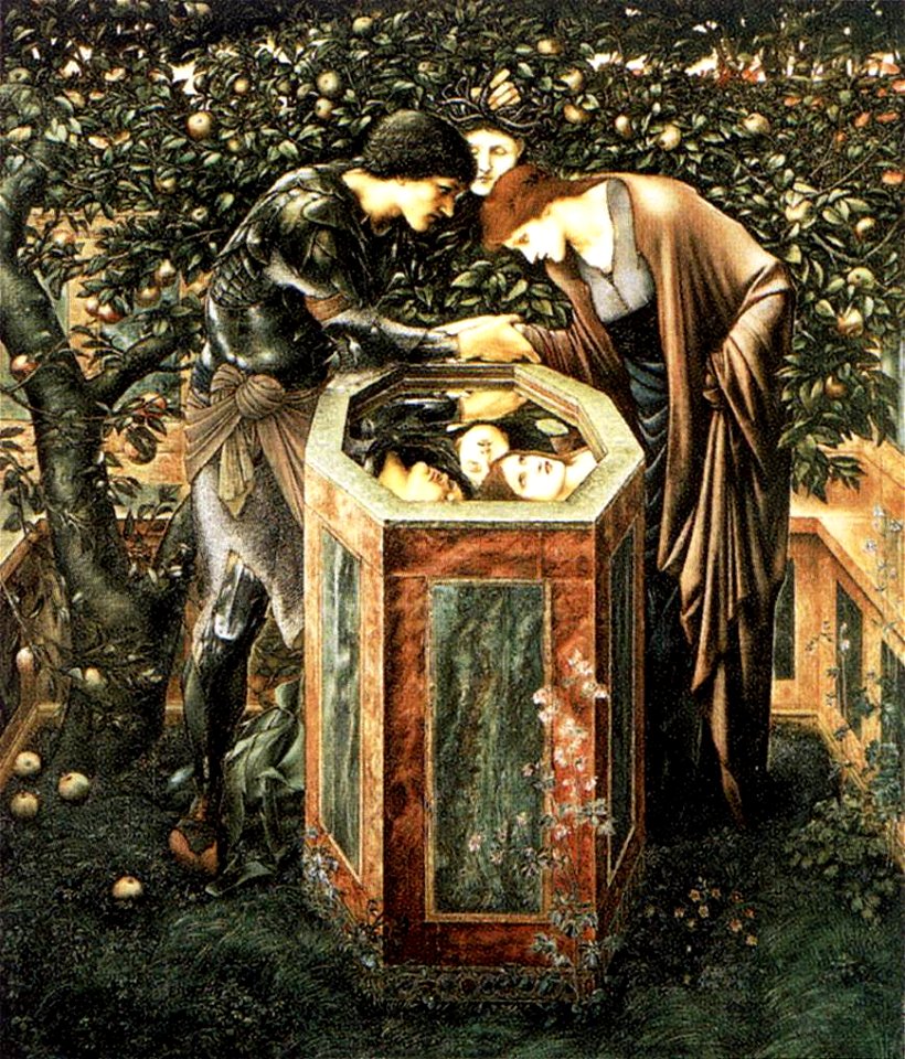 Edward Burne-Jones - The Baleful Head - WGA03704