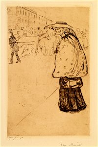 Edvard Munch Street Character Thielska 297M39