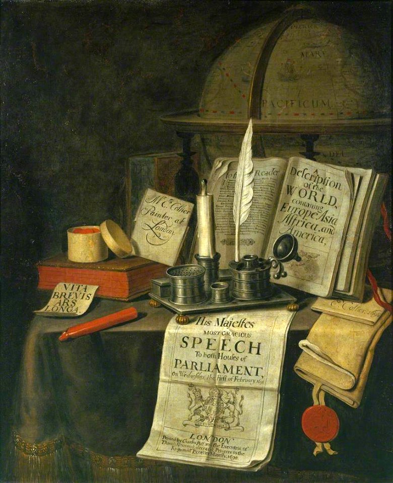 Edwaert Collier (c.1640-c.1707) - Still Life - N05856 - National Gallery