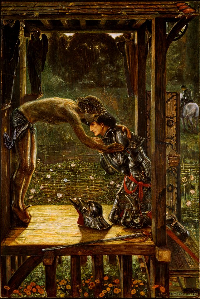 Edward Burne-Jones - The Merciful Knight