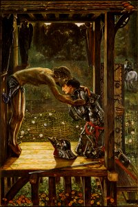 Edward Burne-Jones - The Merciful Knight