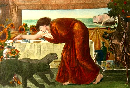 Edward Burne-Jones - The Wine of Circe, 1900