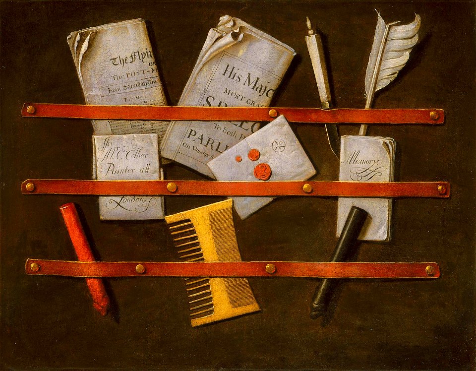 Edwaert Colyer Still Life ca 1696