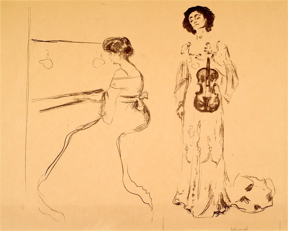 Edvard Munch Violin Concert Thielska 297M74