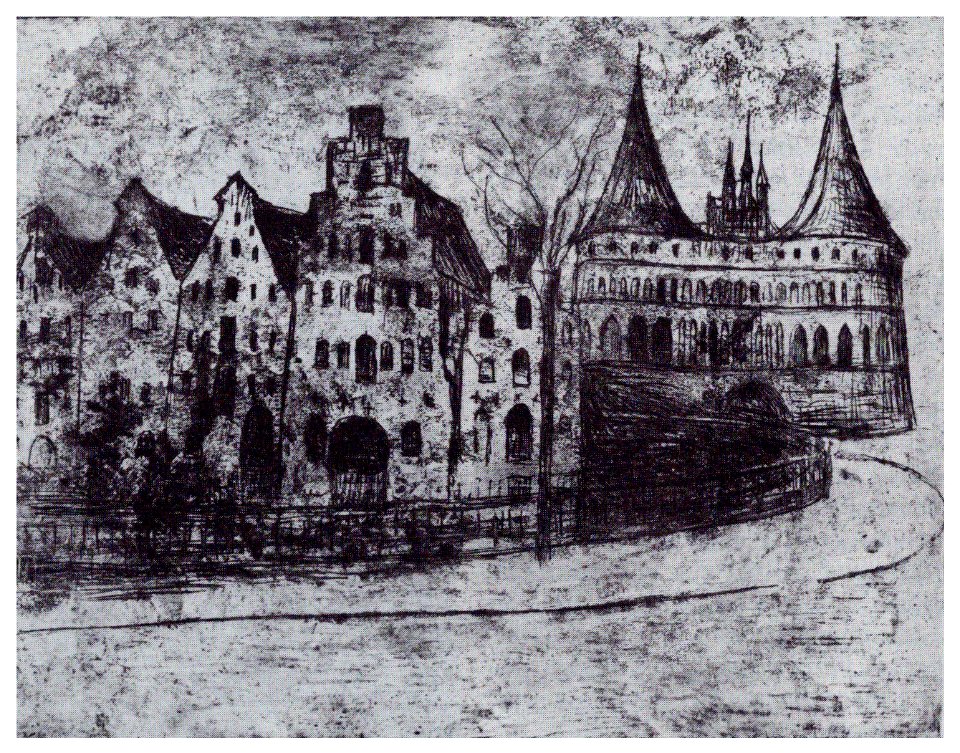 Edvard Munch, Lübeck (1902)