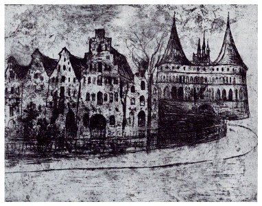 Edvard Munch, Lübeck (1902)