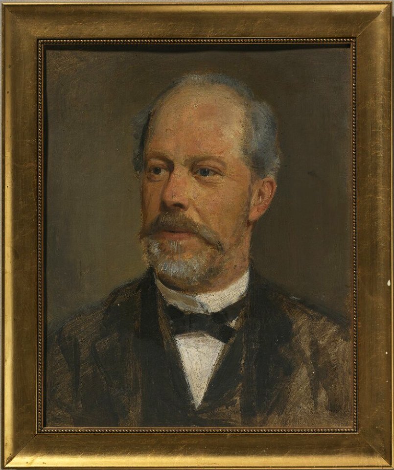 Edvard Perséus - Gustaf Jakob Edelstam (1831-1892), jur.dr., landshövding i Kalmar län, hovrättsassessor, gift med Eva Carolina Gustava von Post - NMGrh 4352 - Nationalmuseum