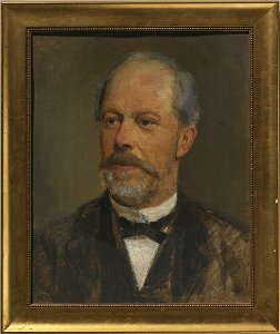 Edvard Perséus - Gustaf Jakob Edelstam (1831-1892), jur.dr., landshövding i Kalmar län, hovrättsassessor, gift med Eva Carolina Gustava von Post - NMGrh 4352 - Nationalmuseum