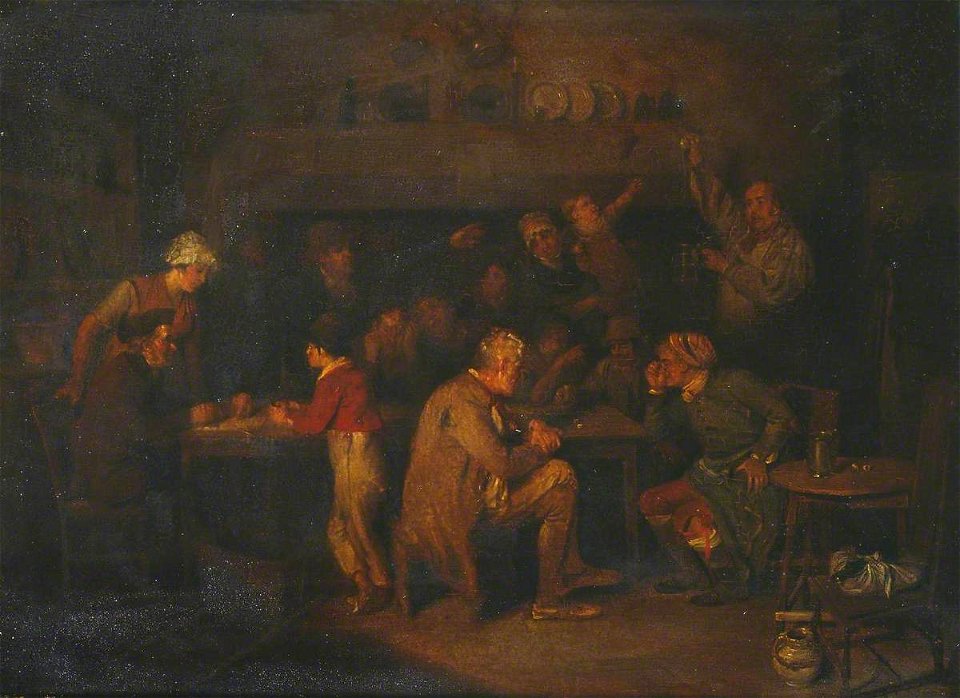 Edward Bird (1772-1819) - The Raffle for the Watch - N00323 - National Gallery