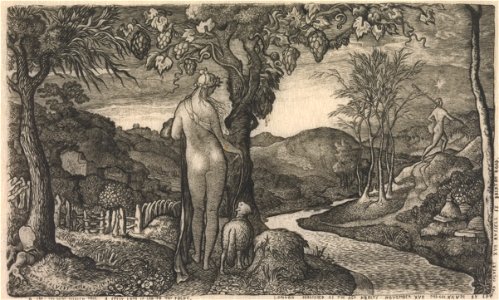 Edward Calvert - The Bride - Google Art Project