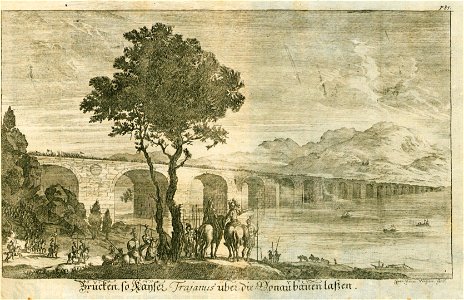 Edward Brown - M. D. auf genehmgehaltenes Gutachten und Veranlassung der Kon. Engell (page 101 crop) - Brucken so Kaiser Trajanus über die Donau bauen lassen