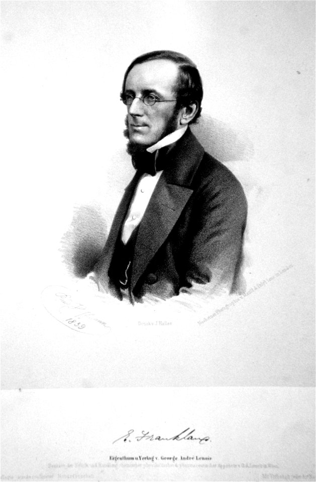 Edward Frankland Litho