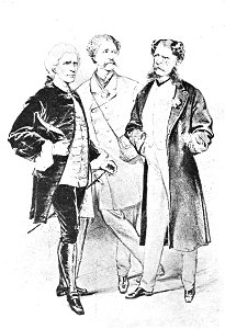 Edward Askew Sothern as David Garrick, Brother Sam, and Lord Dundreary