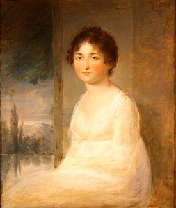 Edward Greene Malbone - Portrait of Lydia Allen - 09.116 - Rhode Island School of Design Museum