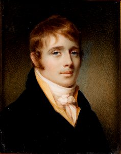 Edward Greene Malbone - Portrait of a Young Man - 33.243 - Rhode Island School of Design Museum