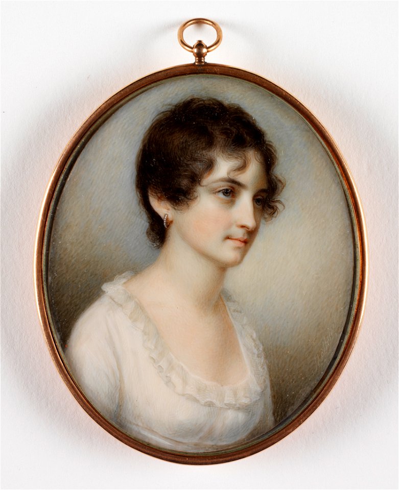 Edward Greene Malbone - Portrait of Lydia Allen - 09.122 - Rhode Island School of Design Museum