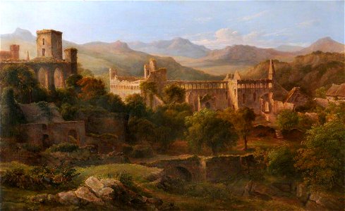 Edward Hargitt (1835-1895) (follower of) - View of St David's Cathedral - 1548204 - National Trust