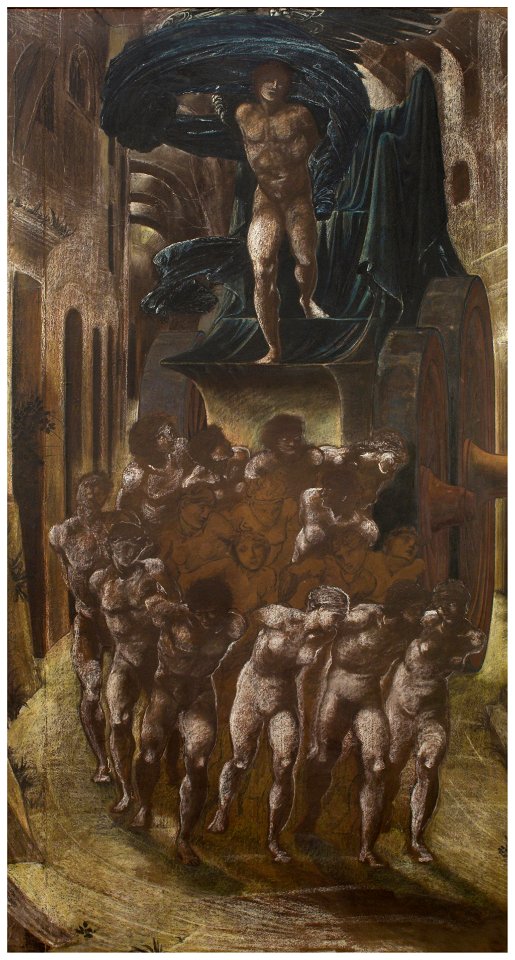Edward Burne-Jones - The Car of Love, or Love's Wayfaring - Google Art Project