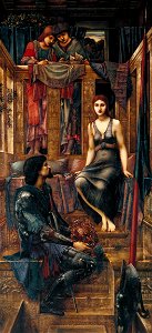 Edward Burne-Jones - King Cophetua and the Beggar Maid - Google Art Project. Free illustration for personal and commercial use.