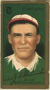 Edward J. Abbaticchio, Boston Rustlers, baseball card portrait LCCN2008677357