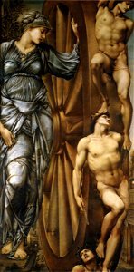 Edward Burne-Jones - La ruota della fortuna, 1875-83