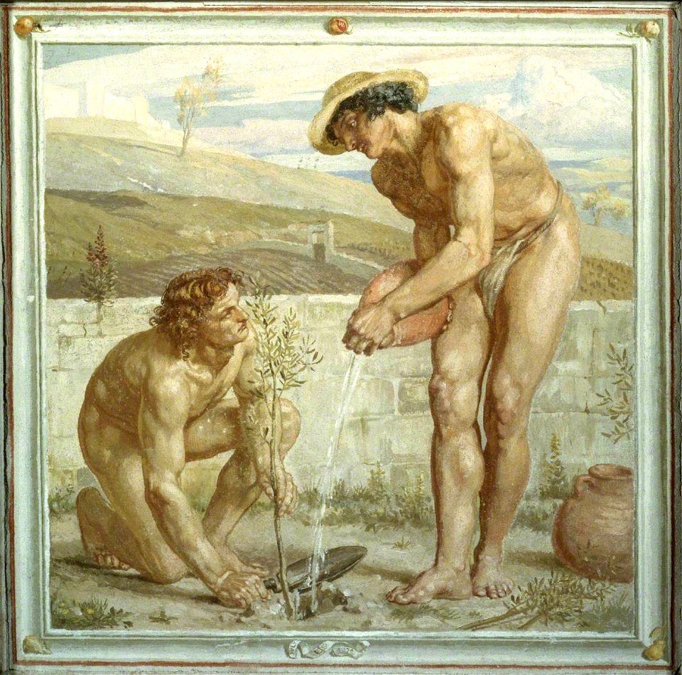 Edward John Poynter (1836-1919) - Paul and Apollos - N03320 - National Gallery