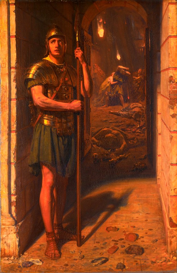 Edward John Poynter - Faithful Unto Death - Google Art Project