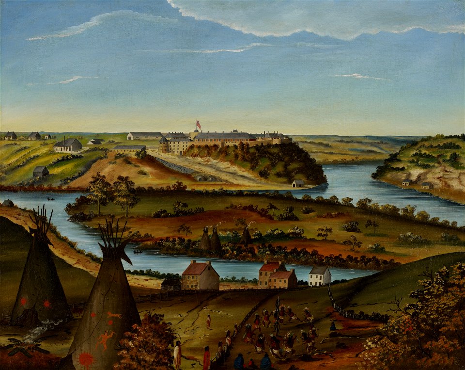 Edward K. Thomas - View of Fort Snelling - 44.21 - Minneapolis Institute of Arts